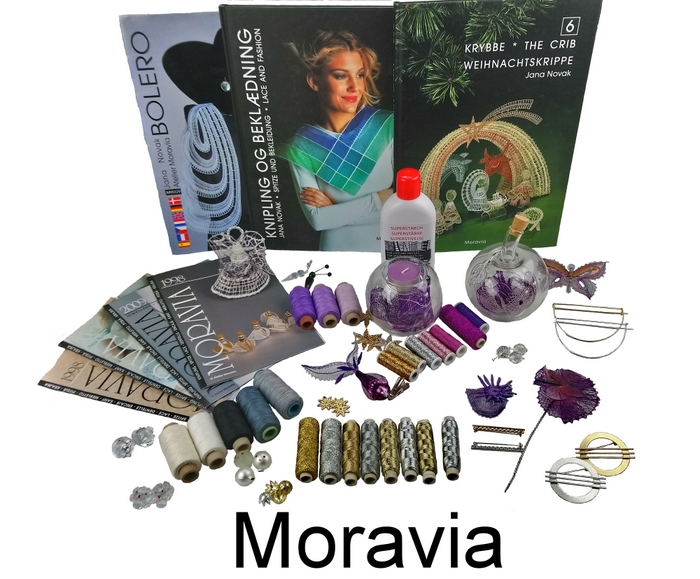 Moravia produkter, metal glas, tråd, bøger stivelse